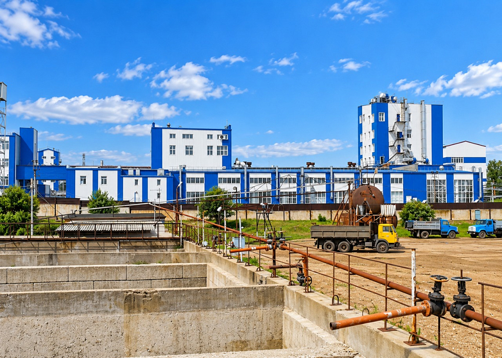 Хозяйственно-бытовой и пром сток - 600 м3 в сутки, реконструкция очистных сооружений, Башкирия