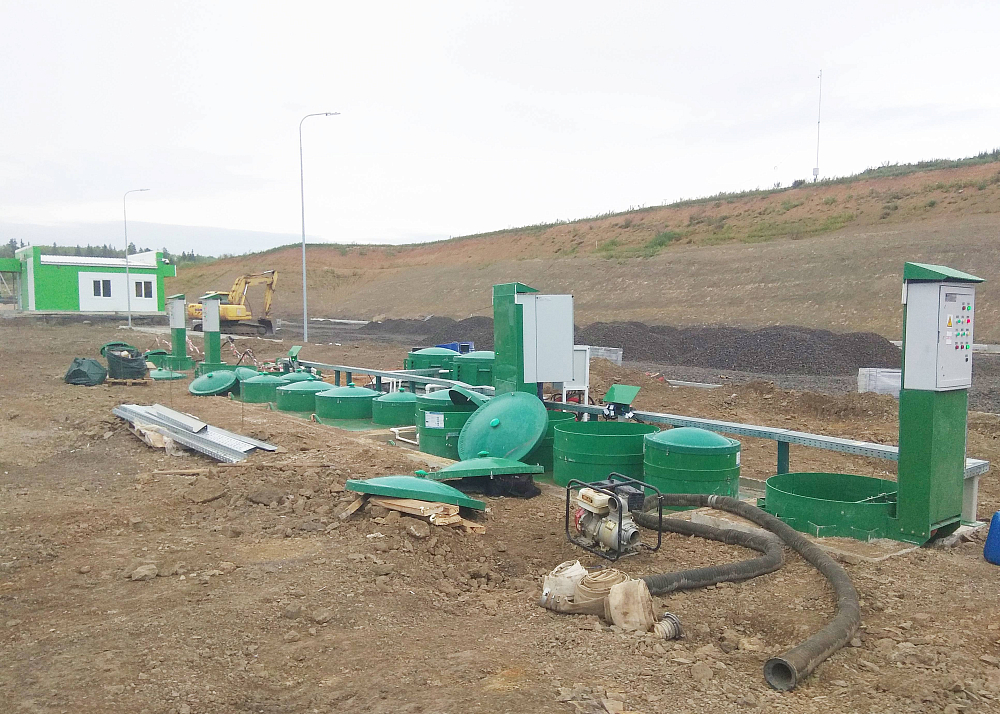 КНС для хозяйственно-бытовых стоков, Пермский край, "Тепличные технологии" 