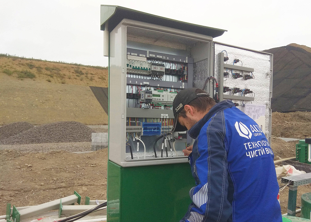 КНС для хозяйственно-бытовых стоков, Пермский край, "Тепличные технологии" 